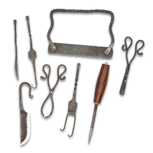 A view of the entire tool set