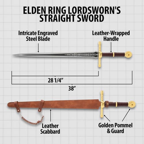 Lordsworn Straight Sword Specifications