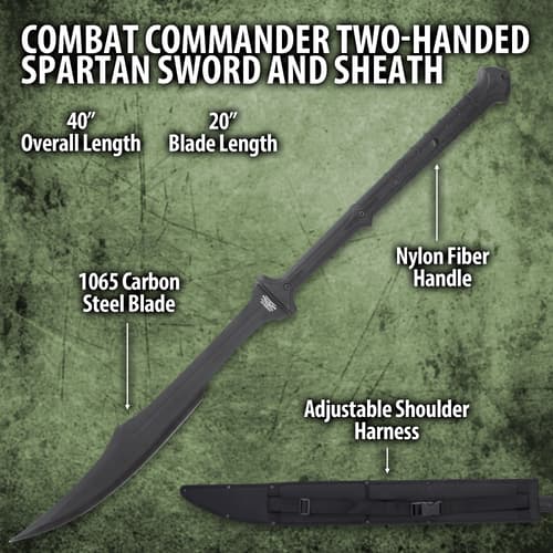 It has an extended, nylon fiber handle with a textured grip and it features a lanyard hole