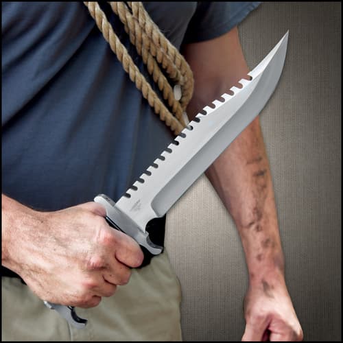 Gil Hibben Extreme Survival Survivor Bowie Knife With Sheath