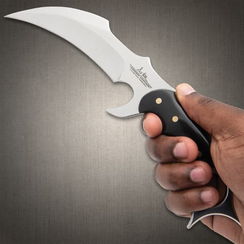 Gil Hibben High Polish Karambit With Sheath