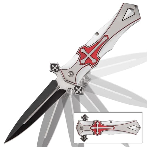 Crusaders Aluminum Assisted Opening Pocket Knife