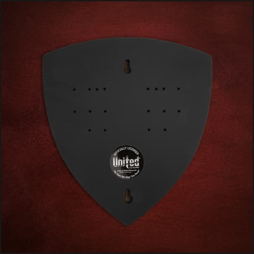 Black Honshu Plaque back