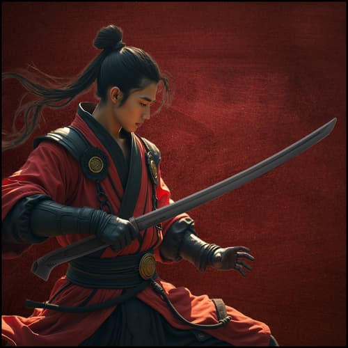 Honshu Dual blades wakizashi held in hand