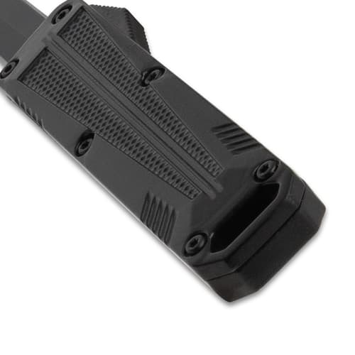 OTF Nightfall Dagger handle close up