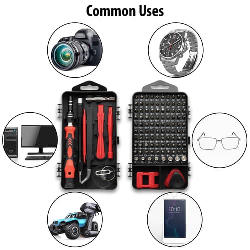 The ways that the Mini Screwdriver set can be used