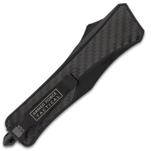 Sentinel Tanto Black OTF closed