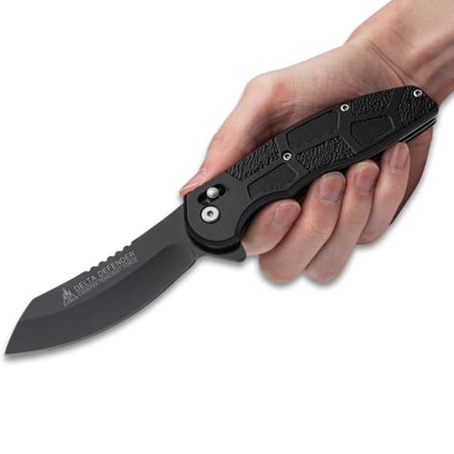 Delta Defender in hand