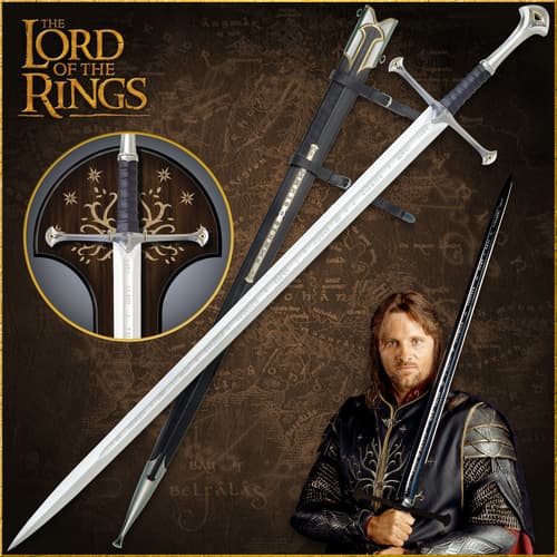 Anduril sword and scabbard.