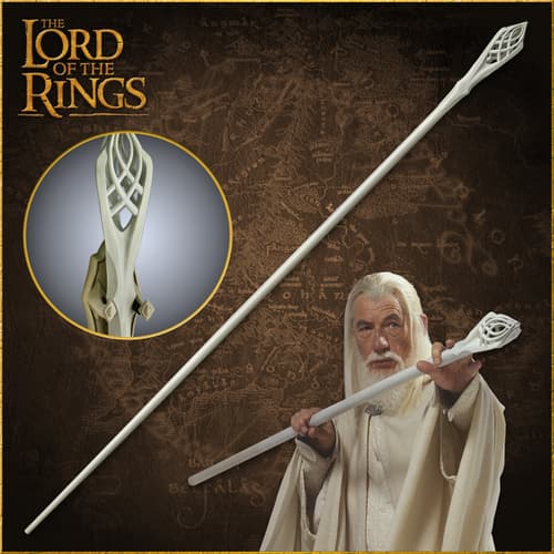 Lord of the Rings Staff of Gandalf the White