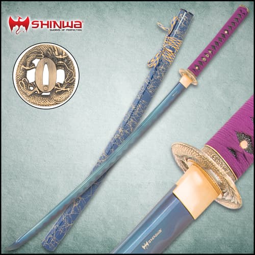 Genuine masterpiece of traditional Japanese swordcraft, handmade by seasoned artisans with meticulous attention to detail