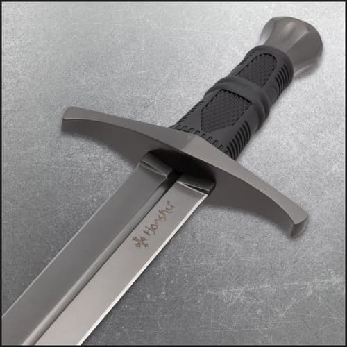 Close-up of Honshu dagger handle and guard