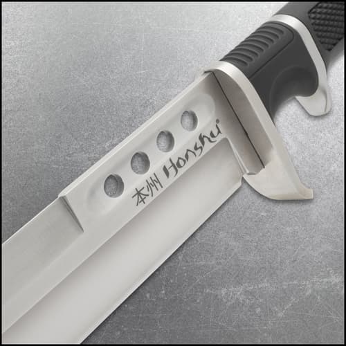 Arkansas Toothpick blade close up