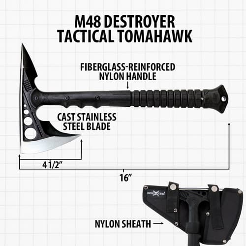 M48 Destroyer Tactical Tomahawk with specifications