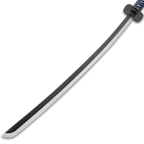 Curved katana blade with sharp edge