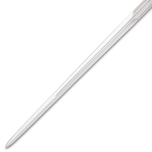 Close-up of sword blade tip