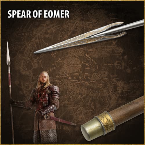 Spear of Eomer with armored character