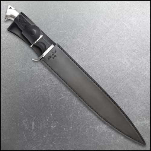 Arkansas Toothpick in sheath