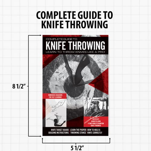 Complete guide to knife throwing book cover
