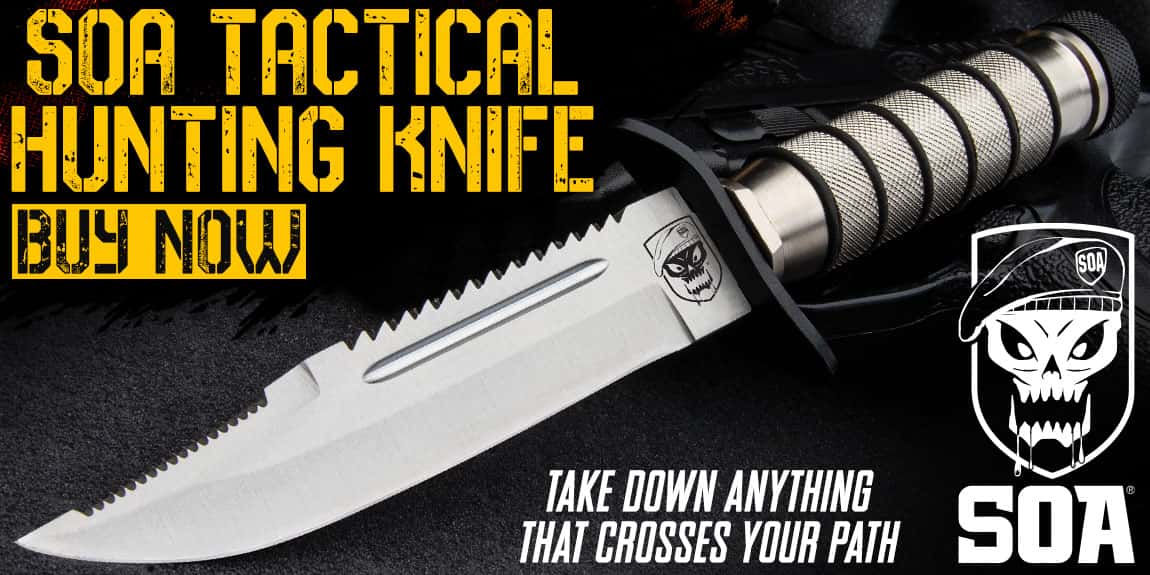SOA Tactical Hunting Knife