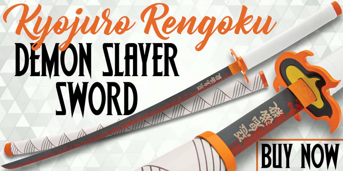 Kyojuro Rengoku Demon Slayer Sword