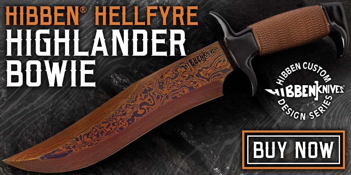 Hibben HellFyre Highlander Bowie Knife