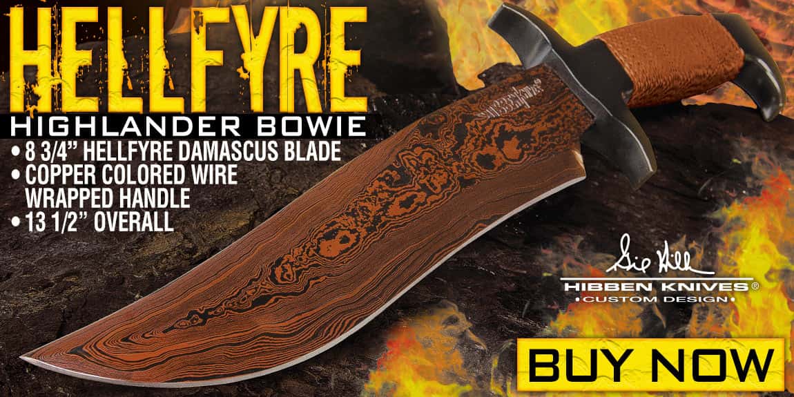 Hibben HellFyre Highlander Bowie Knife