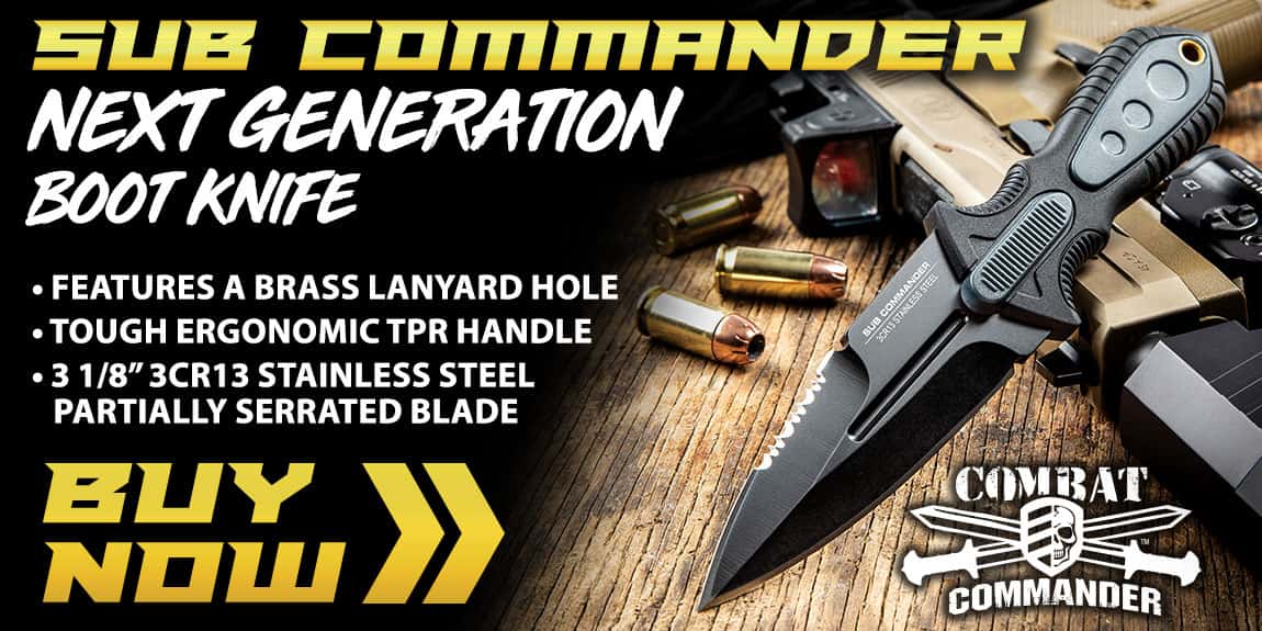 Combat Commander Sub Commander Next Generation Boot Knife