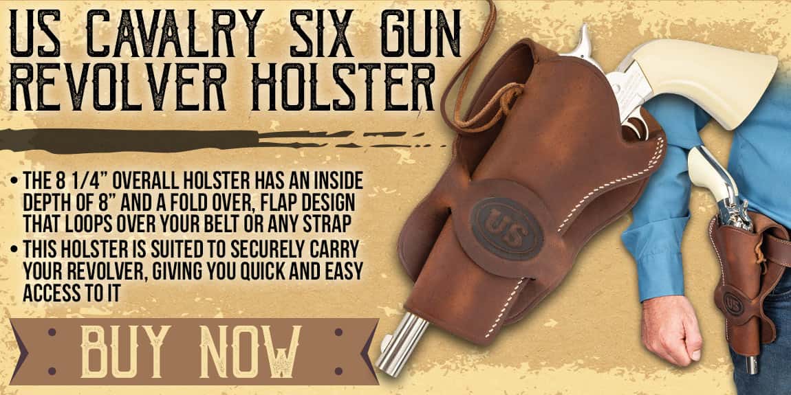 US Cavalry Six-Gun Revolver Holster