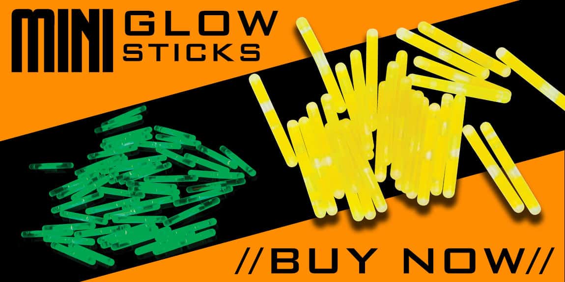 BugOut Mini Glow Sticks