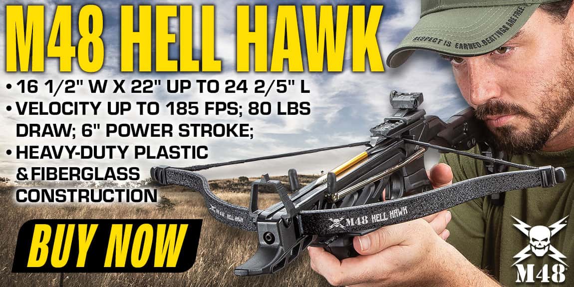 M48 Hell Hawk Self-Cocking Assault Crossbow Pistol