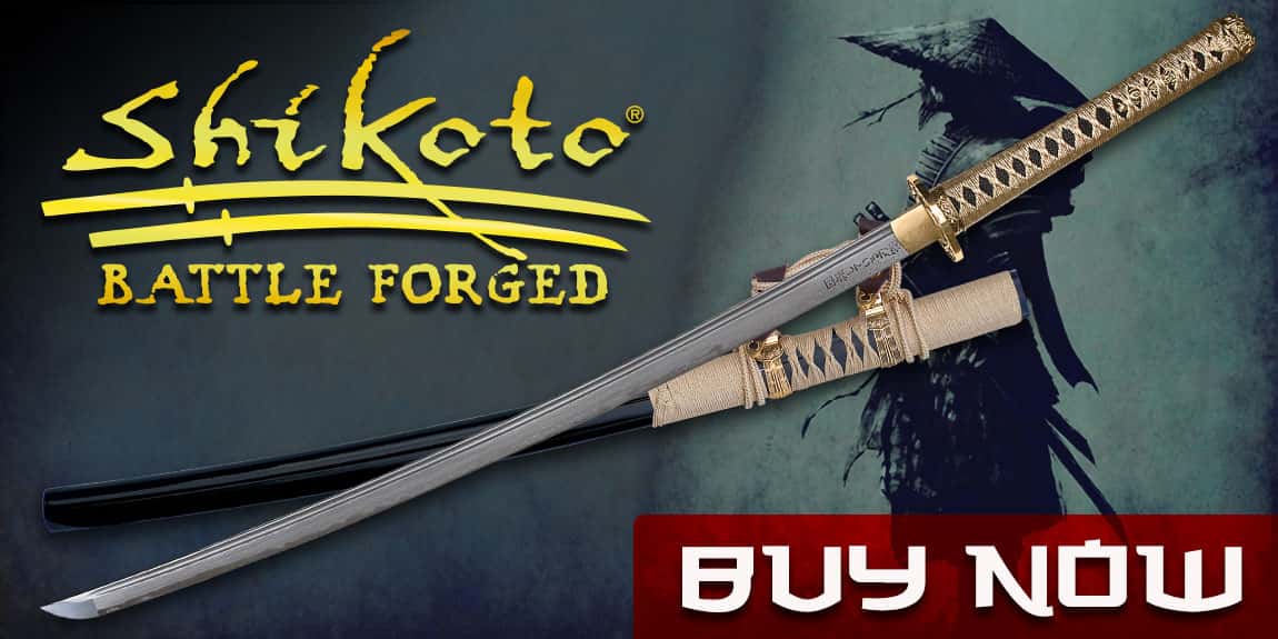 Shikoto Black Kogane Dynasty Forged Tachi Sword