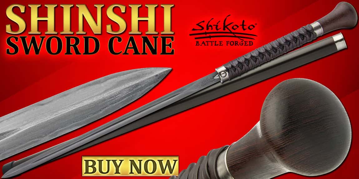 Shikoto Shinshi Sword Cane