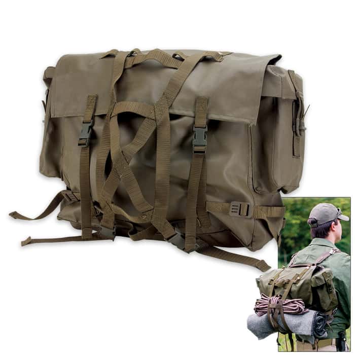 Swiss M90 Used Rubber Rucksack