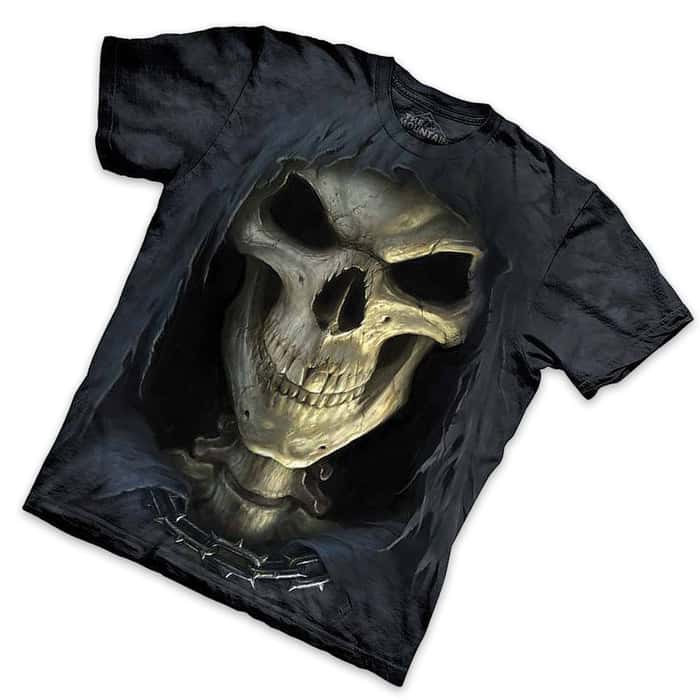 Big Face Death Short Sleeve T Shirt