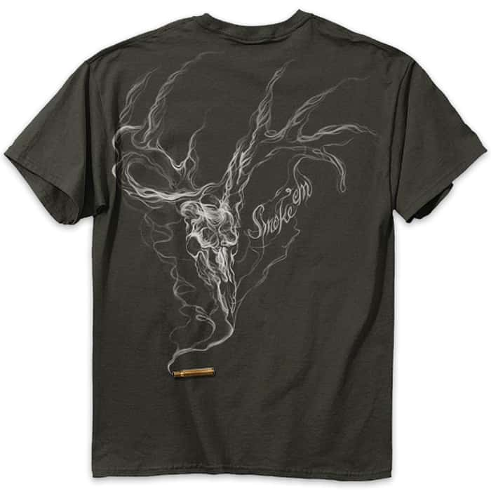 buck wear smoke em shirt