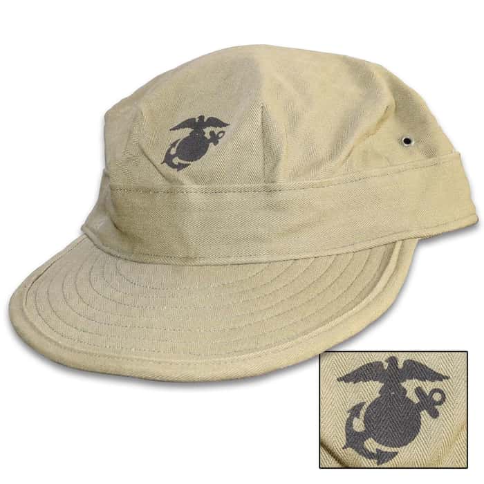 The reproduction field cap is a great addition to your military collection, your hunting gear or just as an everyday wear item
