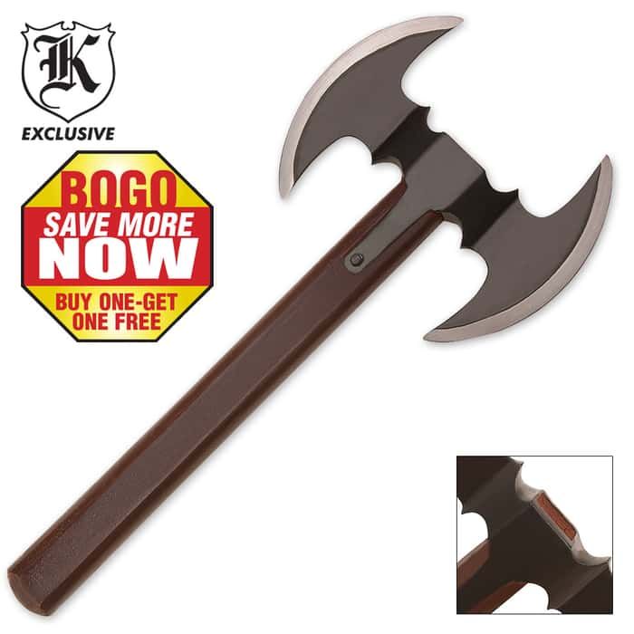 Double Bladed Throwing Hatchet Axe 2 For