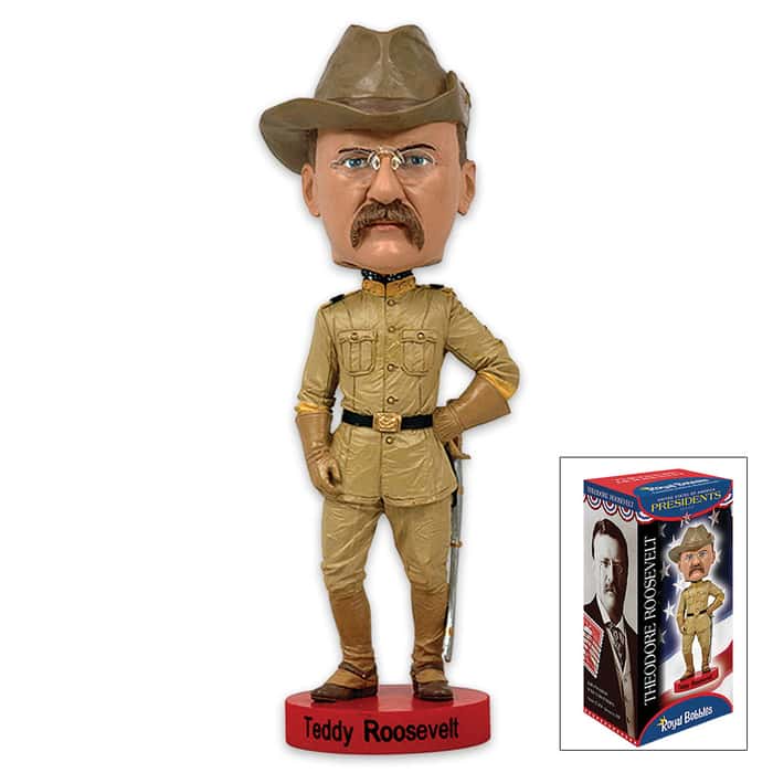teddy roosevelt bobble head