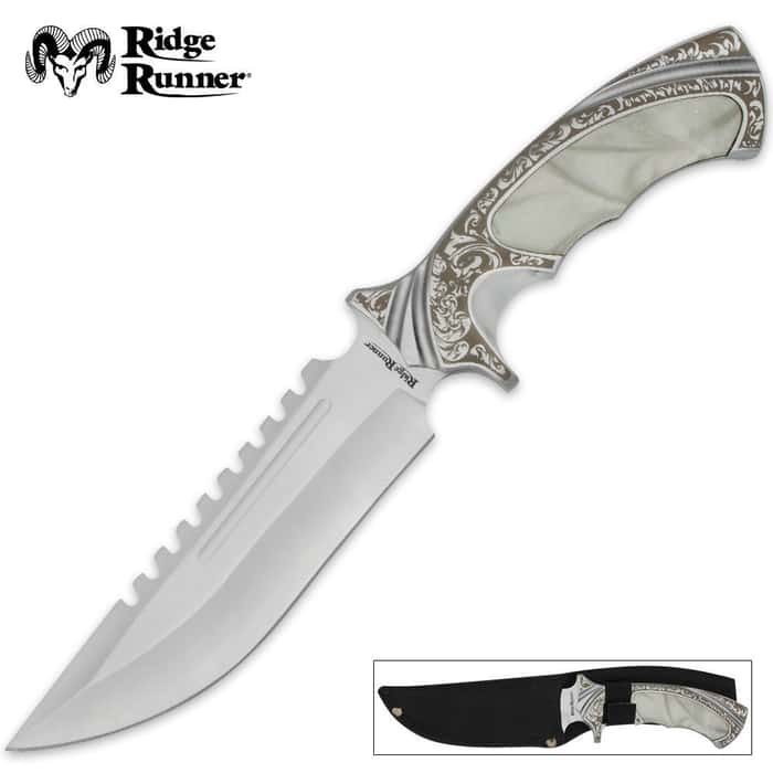 Ridge Runner Imitation Pearl Knife