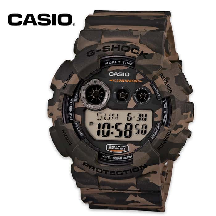 casio retro camo