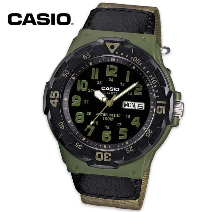 casio military time