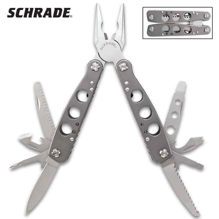 Schrade Tough Tool Multi Tool With Belt