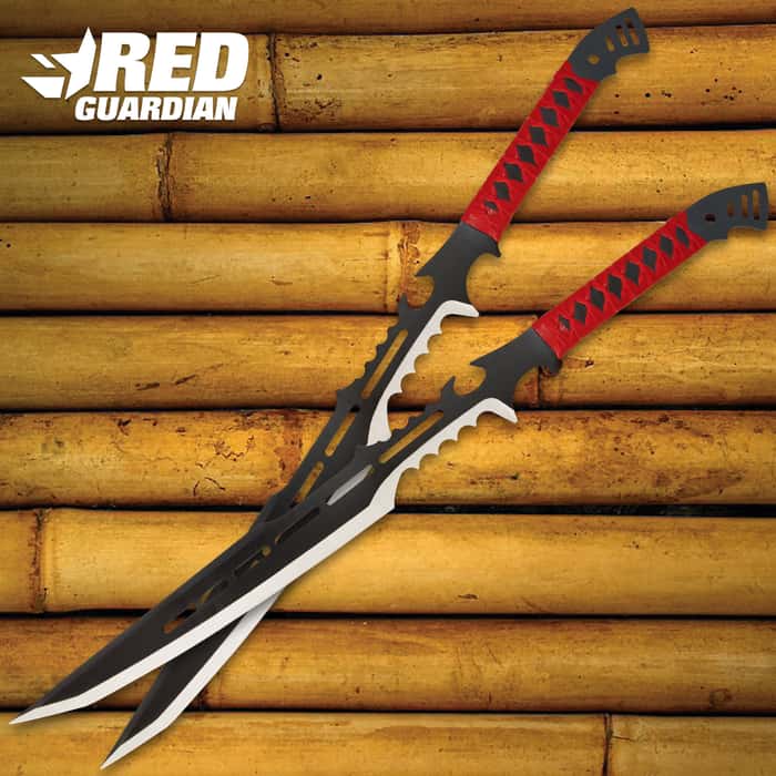 Red Guardian Fantasy Two Piece Sword Set