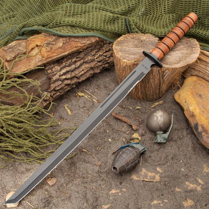 1942 Marine Combat Sword With Sheath