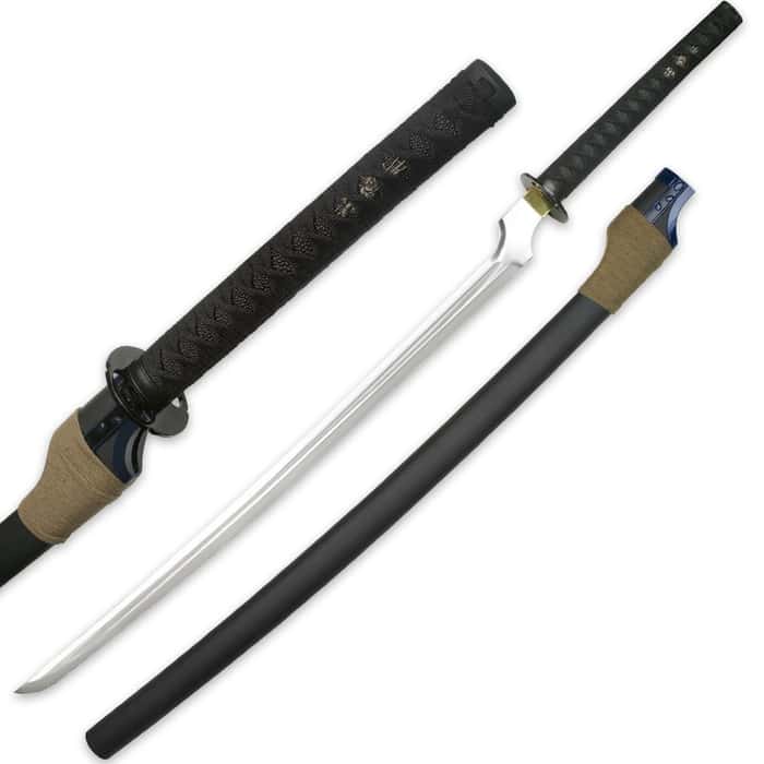 Anime Inspired Replica Blood Sword With Coordinating Scabbard