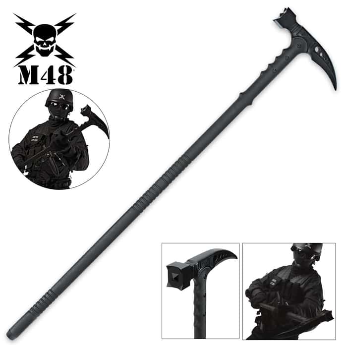 M48 Kommando Survival Hammer Tactical Hiking Staff