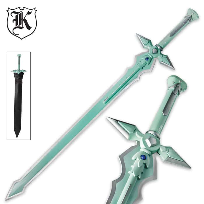 Anime Dark Night Sword With Sheath