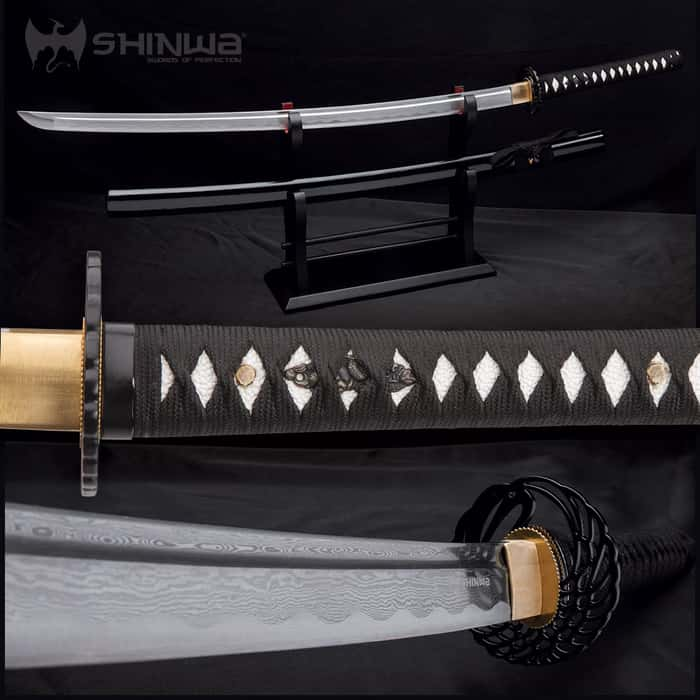 Shinwa Royal Warrior Handmade Katana   Samurai Sword - Budk.com