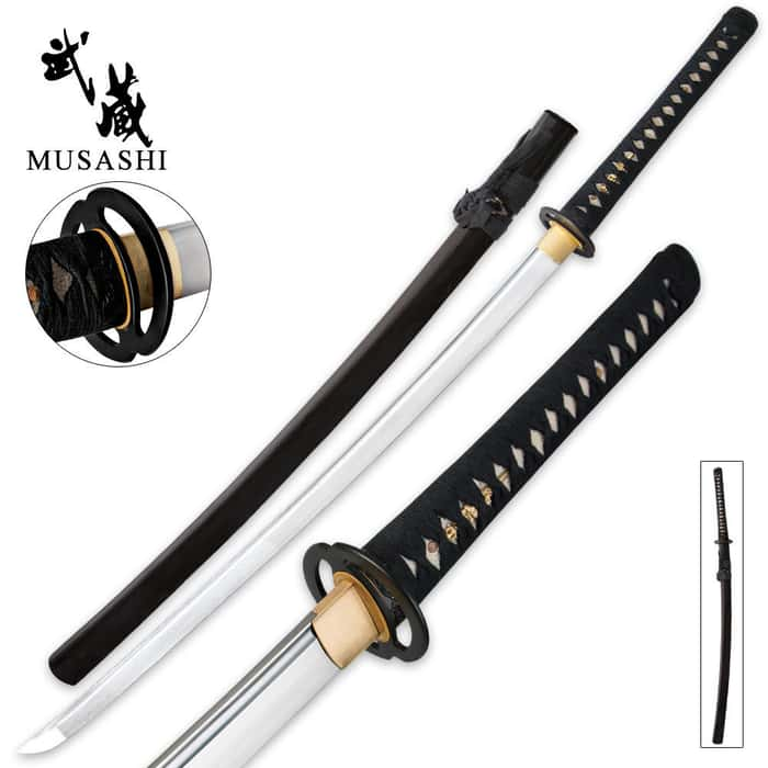 Miyamoto Musashi Carbon Steel Sword